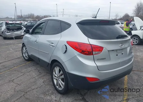 2013 Hyundai Tucson Limited from USA, damaged, VIN KM8JUCAC5DU606620